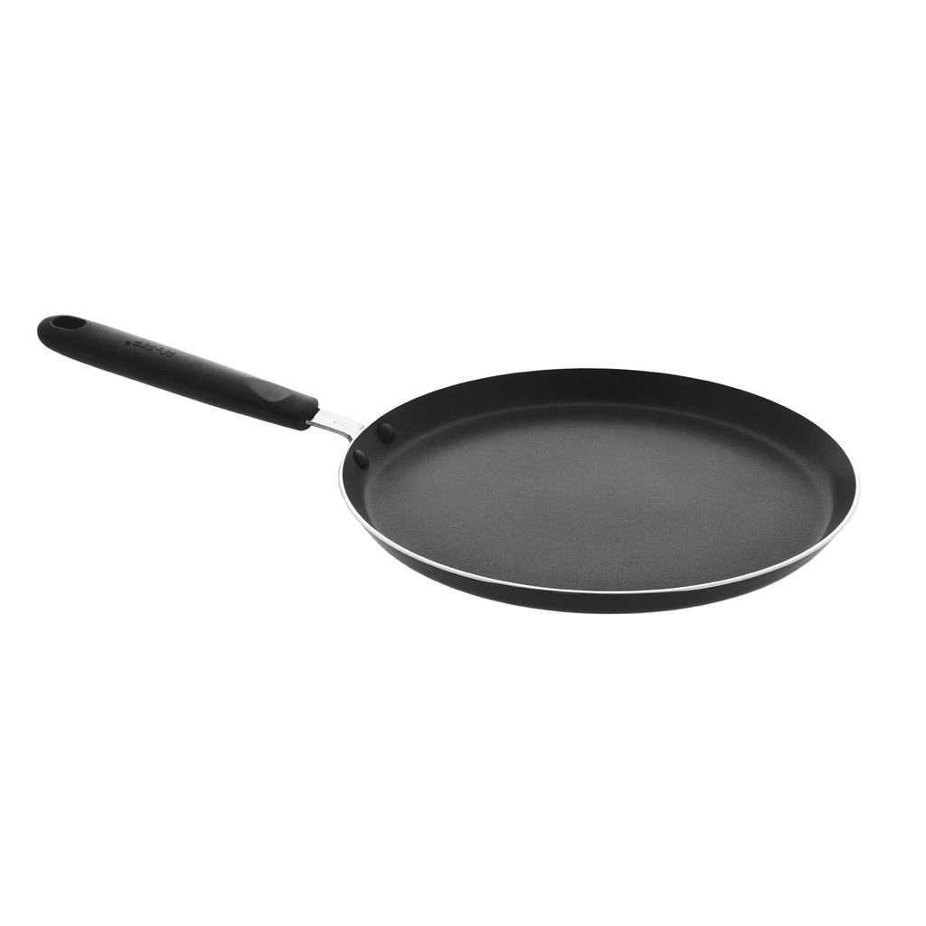 Mallard Ferrière Non-stick aluminium crêpe pan with Bakelite handle — Diameter: 280 mm; Height: 20 mm — 00776