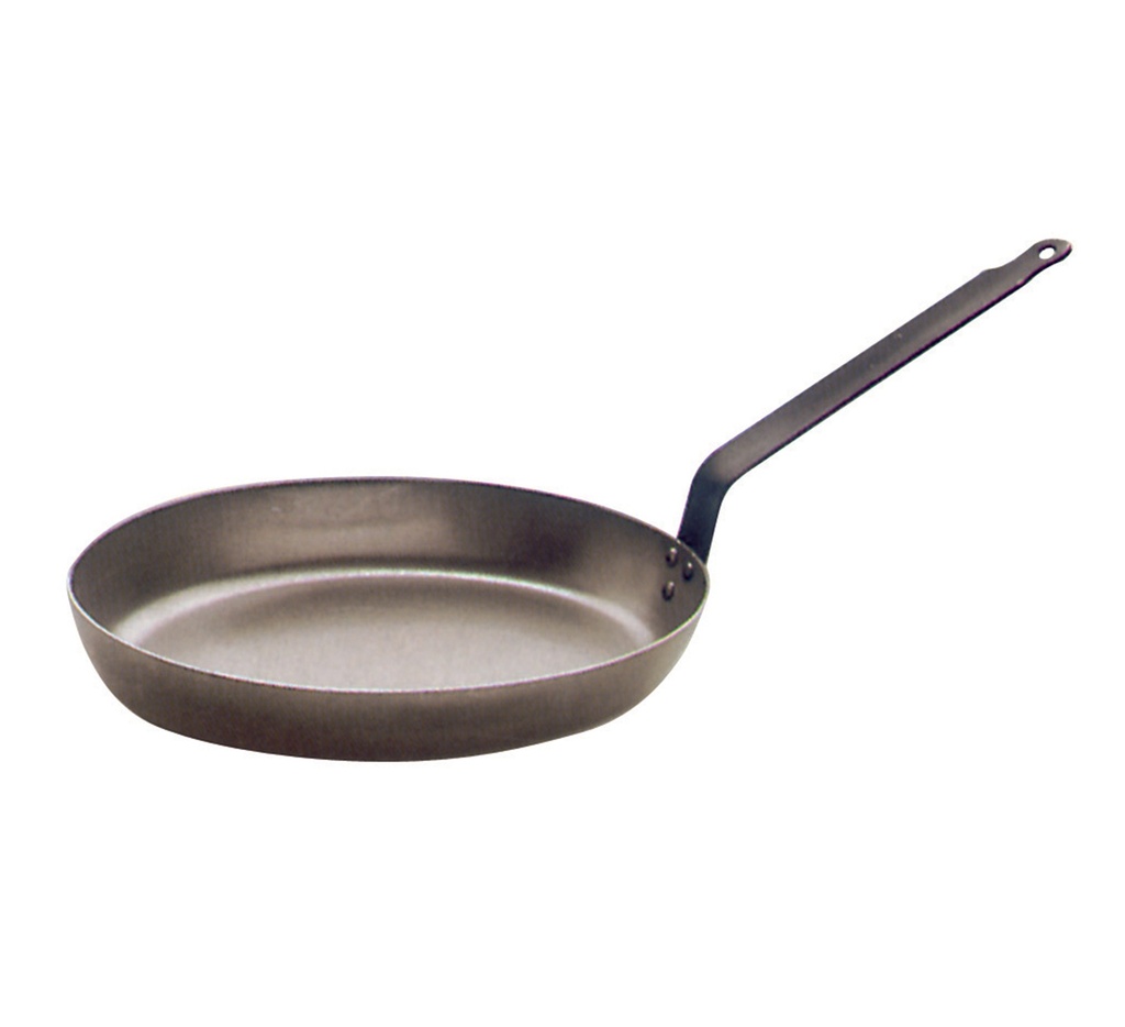 Mallard Ferrière Heavy sheet-steel oval fish pan — Length: 360 mm; Width: 260 mm — 00982