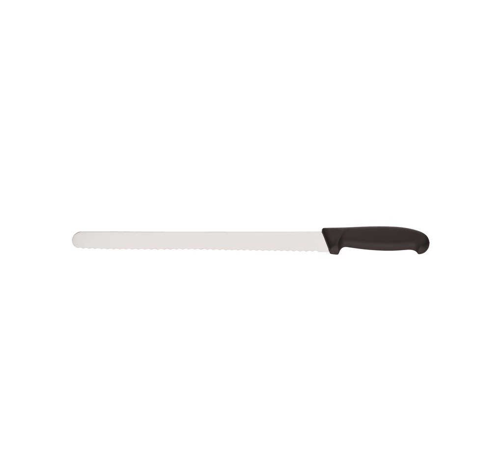Mallard Ferrière Large half-moon-tooth Biscotte pastry knife — Blade length: 700mm — 01397