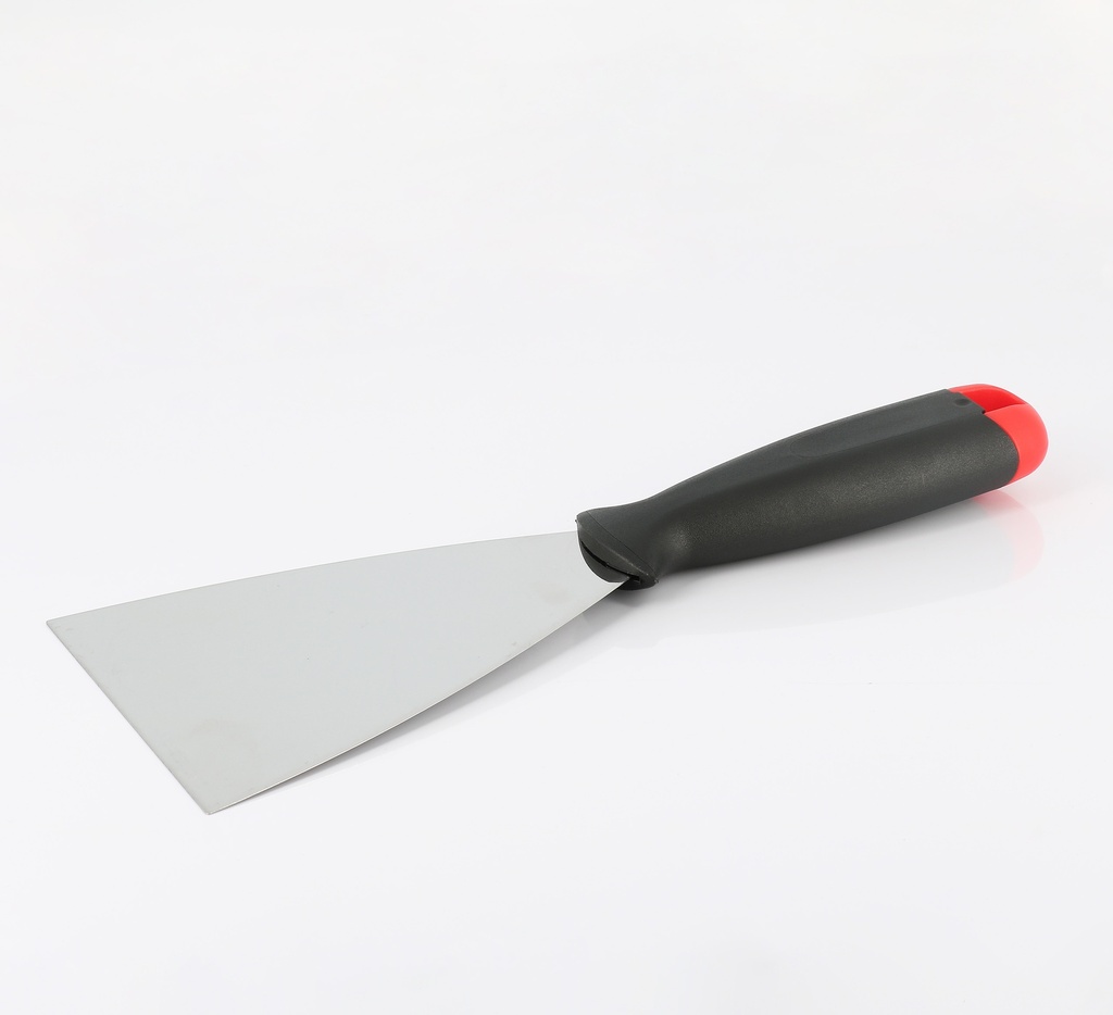 Mallard Ferrière Triangular cleaning spatula with polymer handle — Width: 90mm — 01441