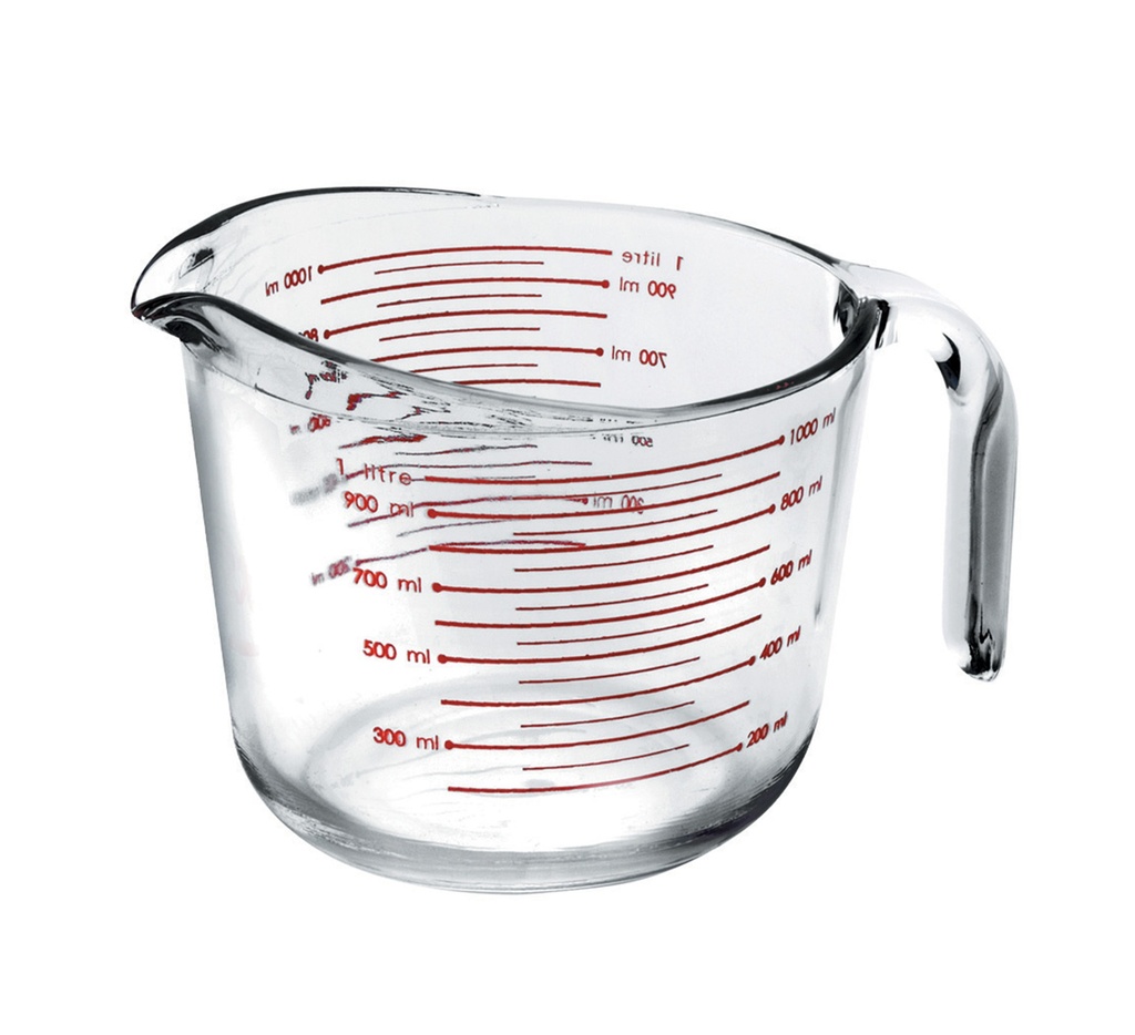 Mallard Ferrière Graduated glass measuring jug — Capacity: 0.5 L — 01797