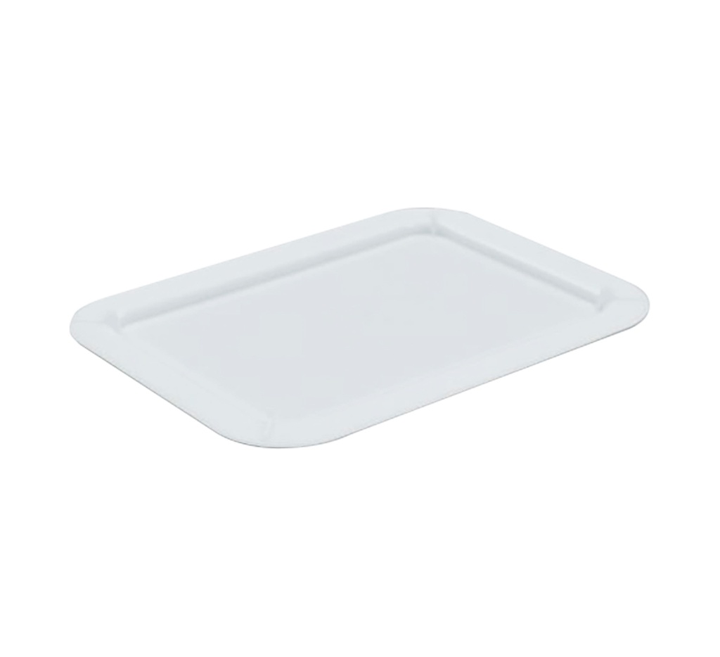 Mallard Ferrière Polypropylene lid for MF rectangular dough container — Length: 530 mm; Width: 405 mm — 01865