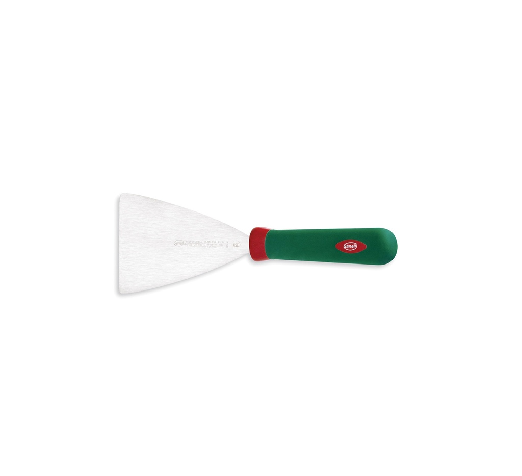 Mallard Ferrière – Sanelli – Triangular cleaning spatula — Blade length: 100 mm — 01064