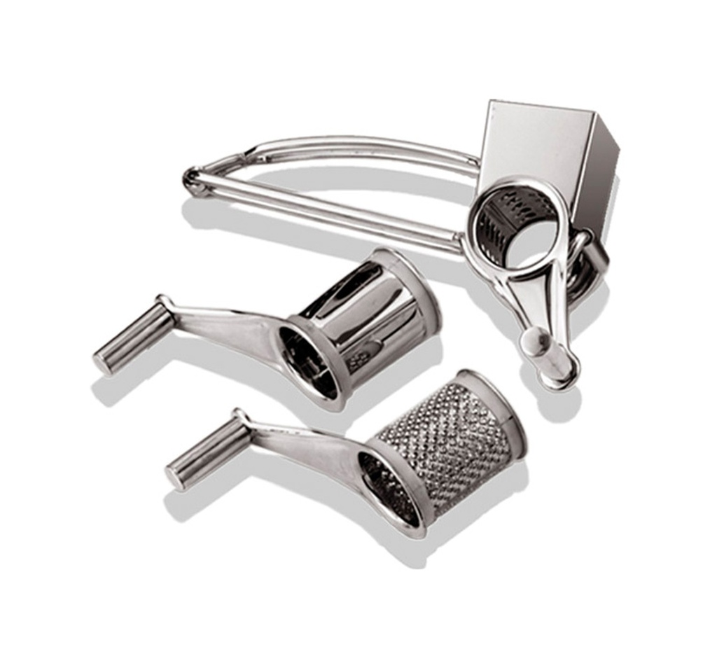 Mallard Ferrière Stainless steel grater with three cones — 02048