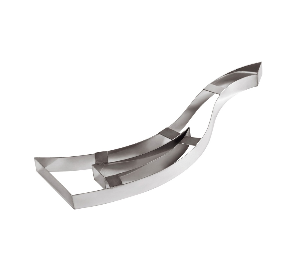 Mallard Ferrière Stainless steel flame-shaped cutter — Length: 580 mm; Width: 170 mm — 02227