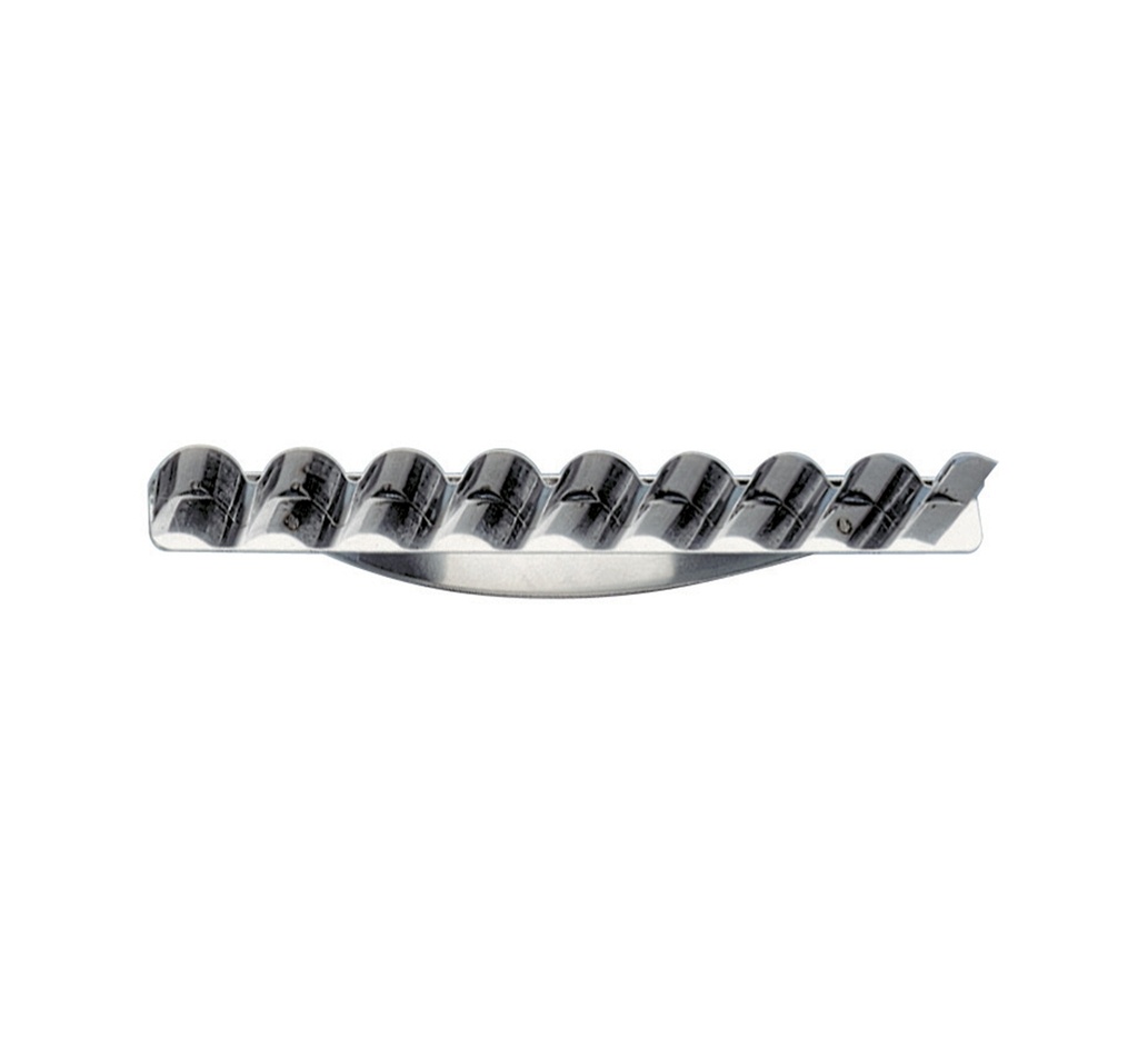 Mallard Ferrière Stainless steel fluted border cutter — Length: 250 mm — 02405