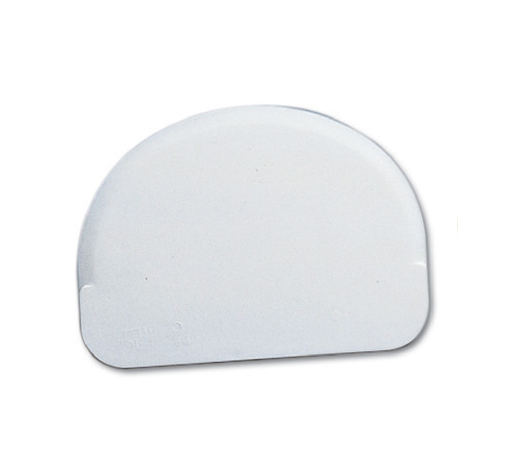 Mallard Ferrière Rigid polypropylene dough scraper — Length: 120 mm; Width: 90 mm — 02715