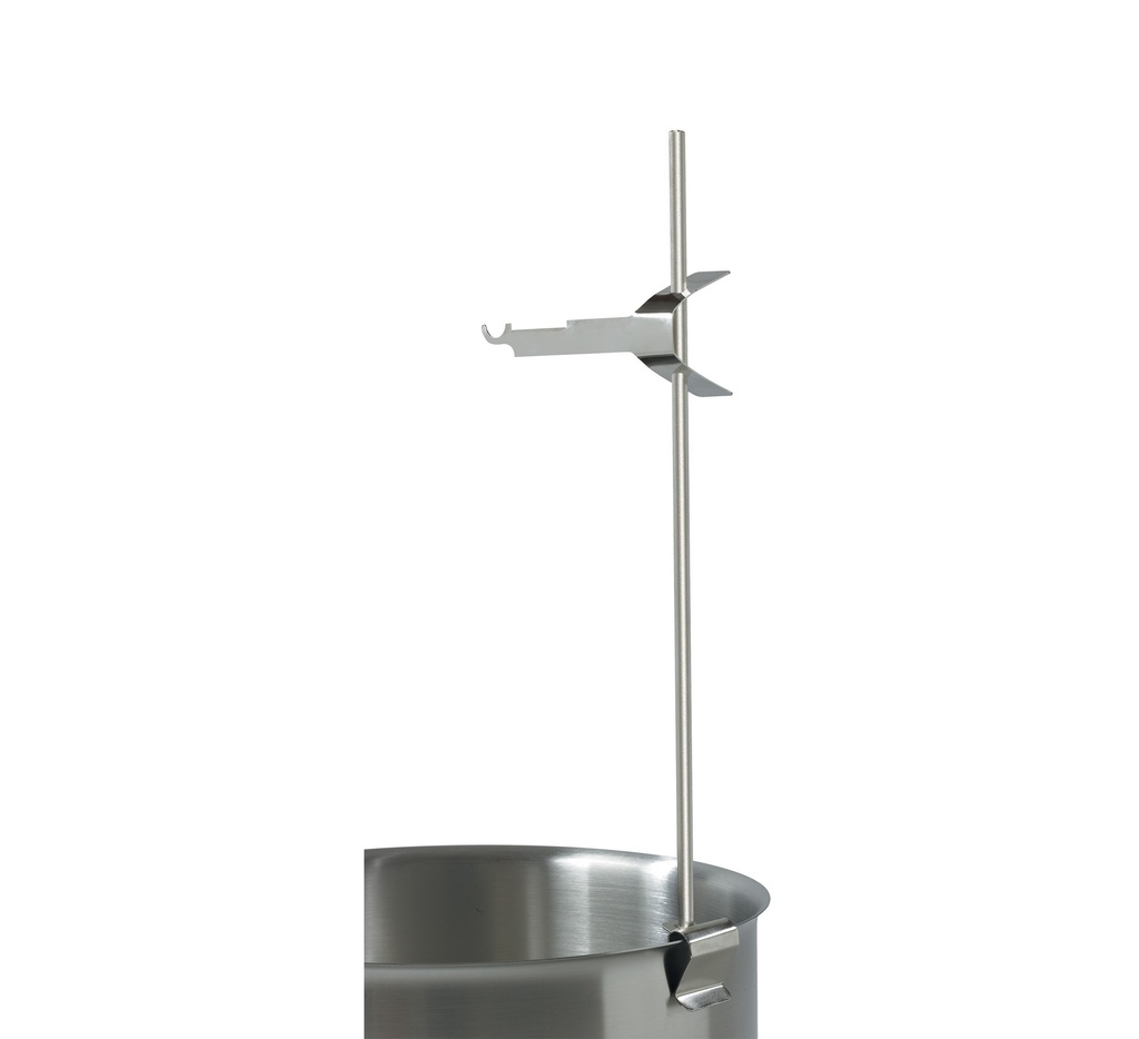 Mallard Ferrière Adjustable stainless steel whisk and thermometer support — Width: 110 mm; Height: 450 mm — 03580
