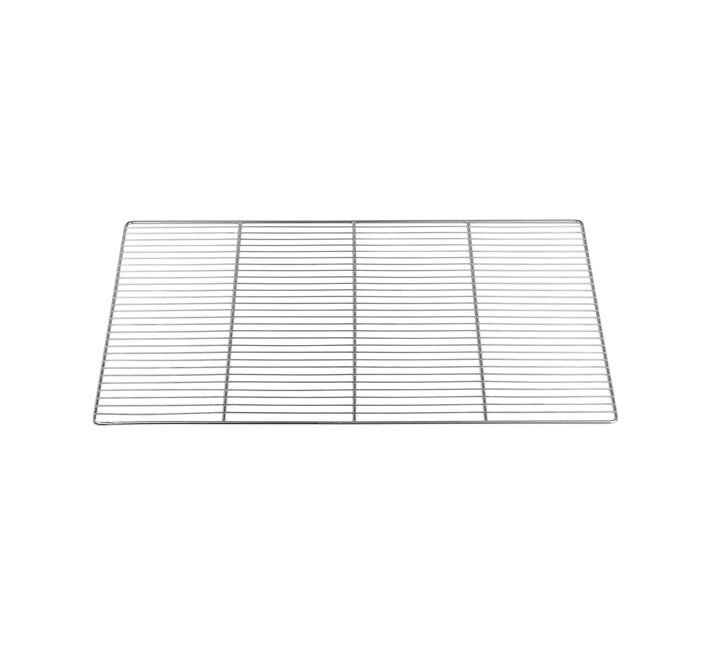Mallard Ferrière Stainless steel wire rack with three crossbars — Length: 600 mm; Width: 400 mm — 03728