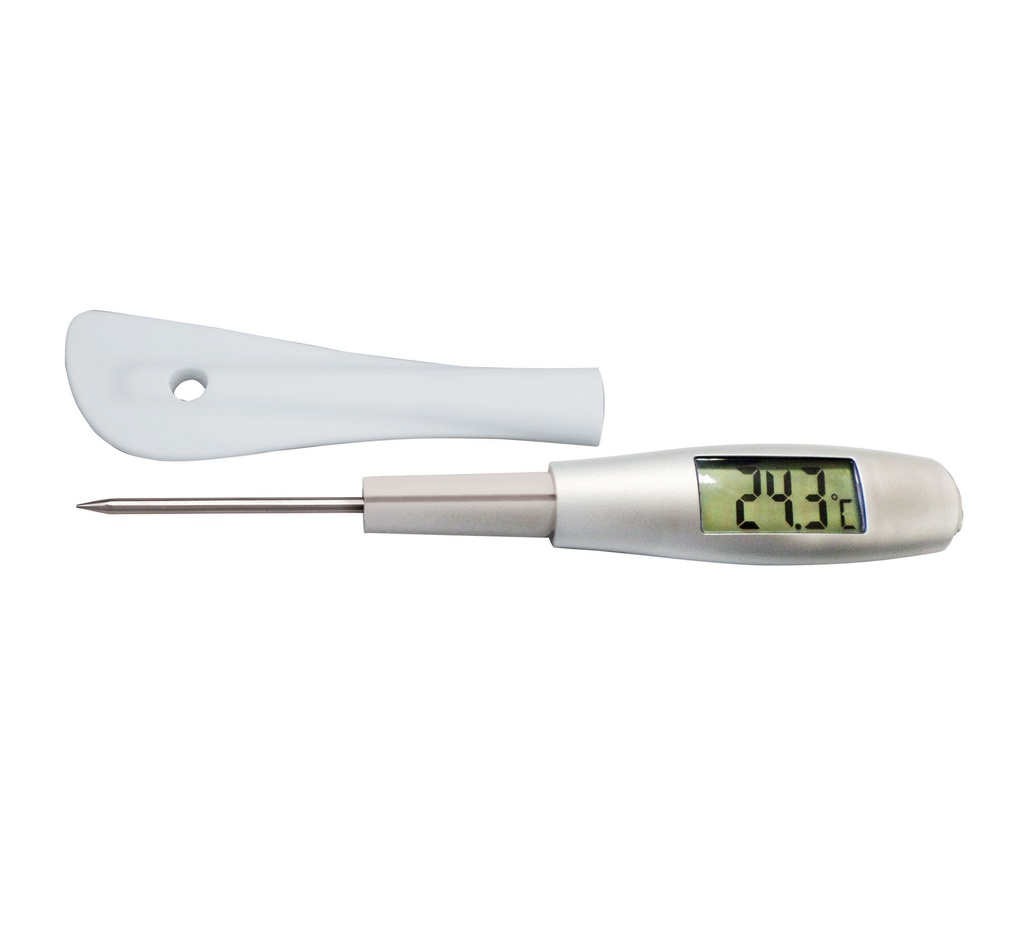 Mallard Ferrière Silicone spatula with removable probe thermometer — Length: 290 mm — 04187