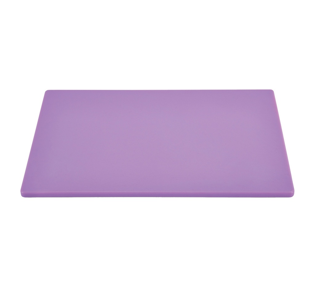 Mallard Ferrière PEHD500 high-density polyethylene cutting board — Length: 400 mm; Width: 300 mm; Thickness: 20 mm — 04352