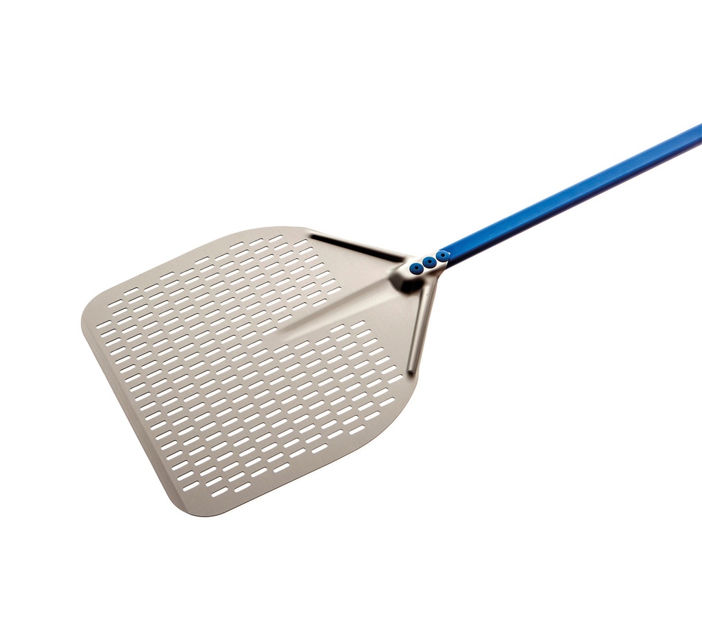 Mallard Ferrière Perforated anodised aluminium pizza peel — 04860
