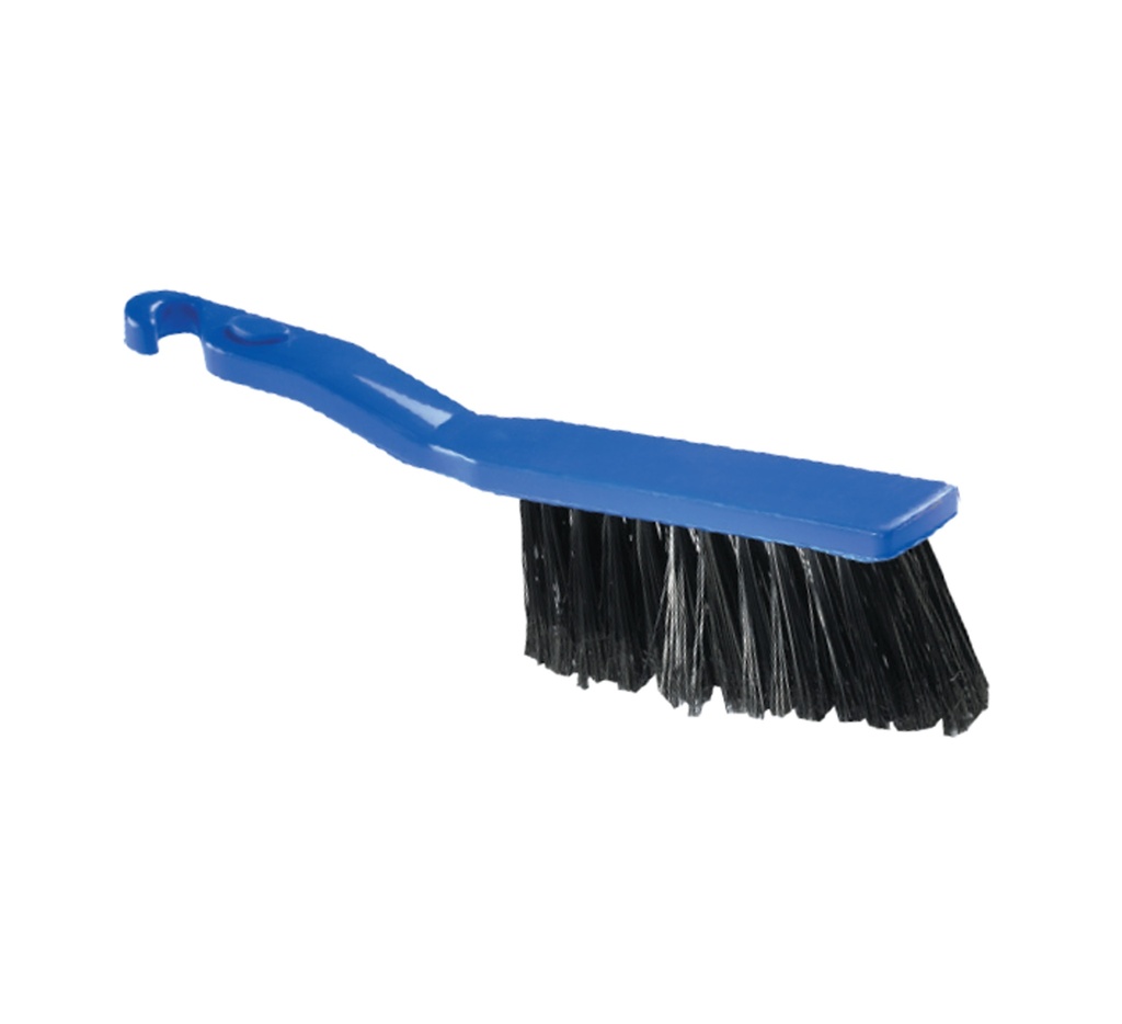 Mallard Ferrière Blue nylon hand brush — Length: 280 mm — 05252