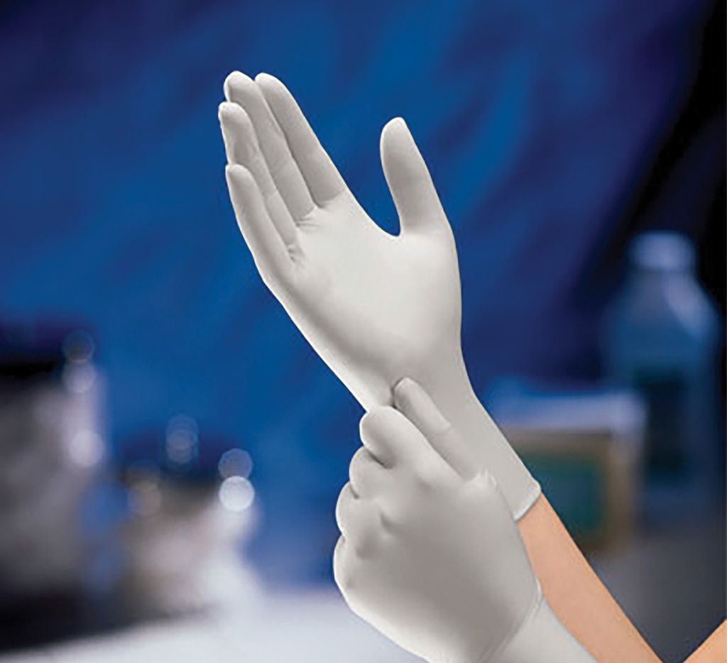 Mallard Ferrière White nitrile glove box of 100, Small — 05727