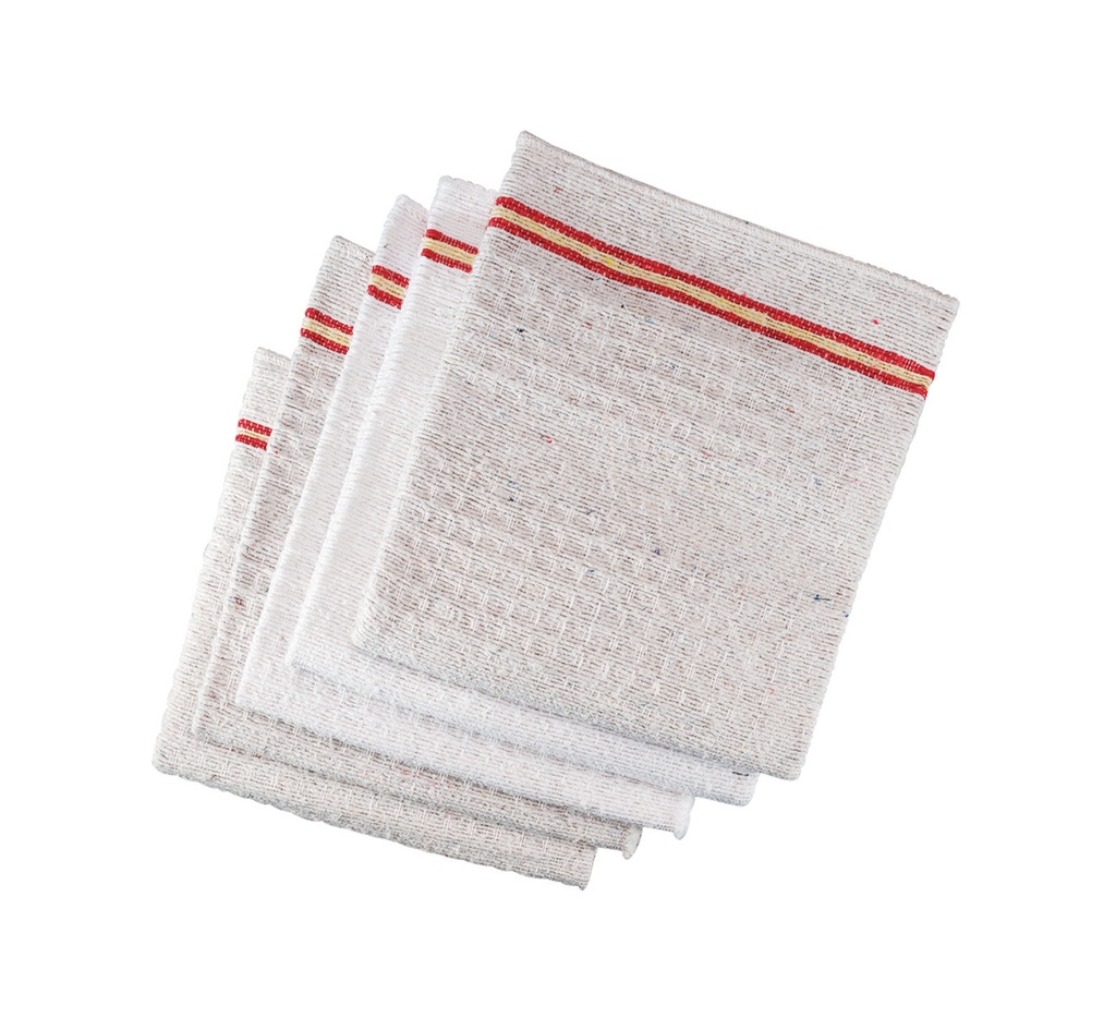 Mallard Ferrière Reinforced waffle-textured floor cloth, pack of ten — 05960