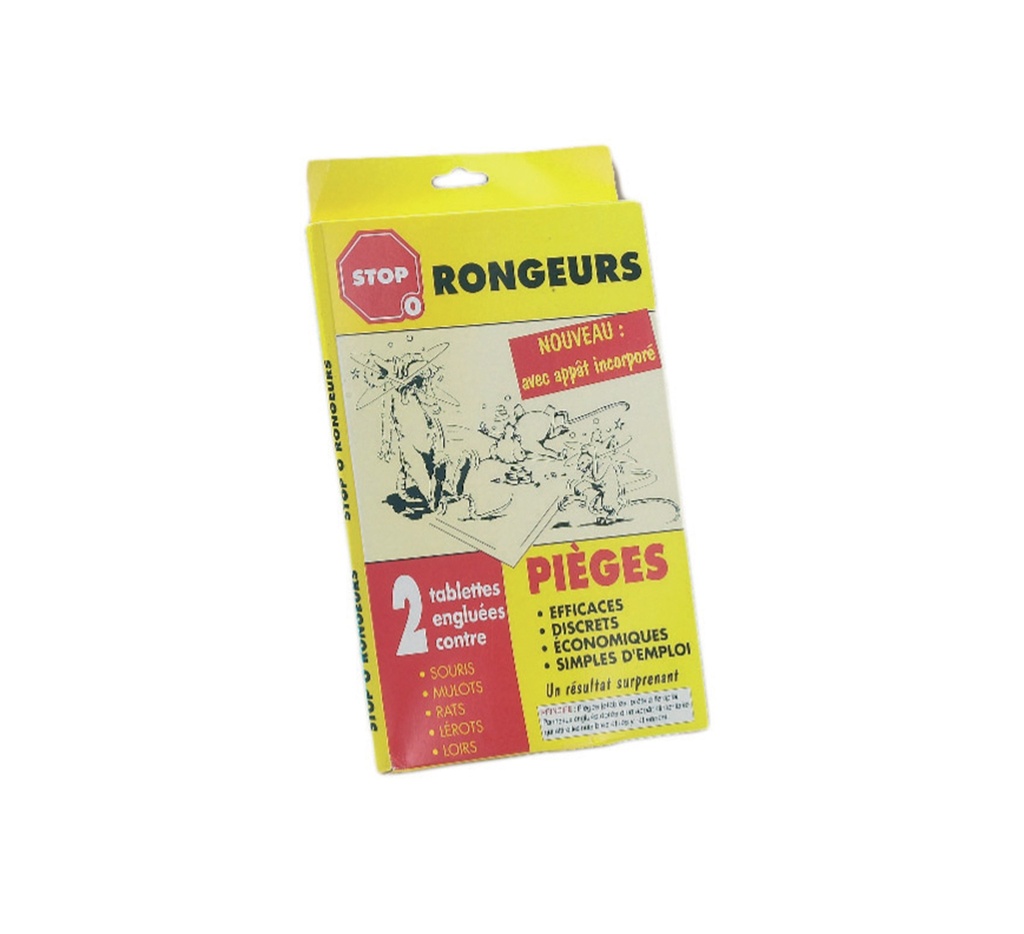 Mallard Ferrière Stop Rongeurs baited glue-trap box of two — 06132