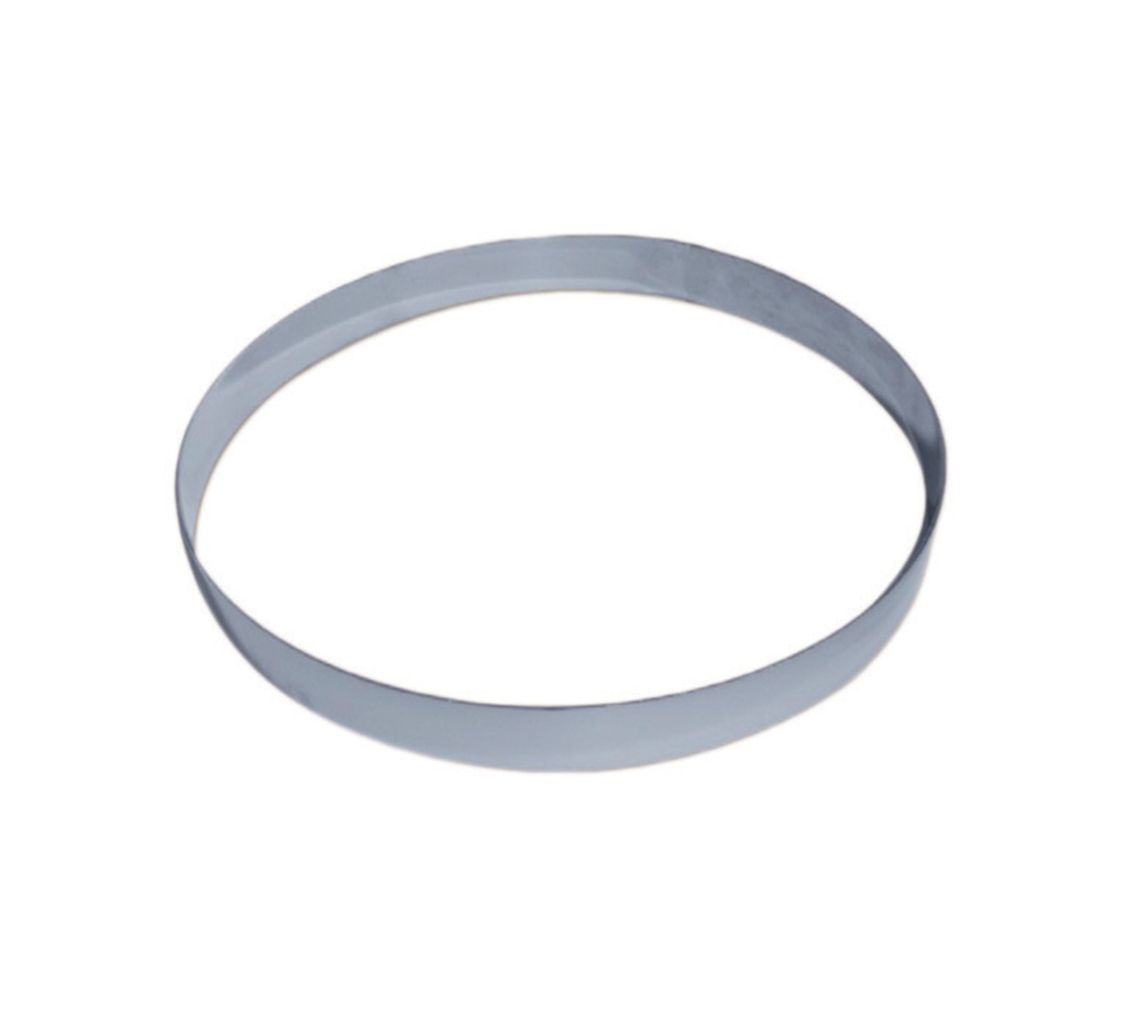 Mallard Ferrière Stainless steel Opéra cake ring — Diameter: 180 mm; Height: 25 mm — 06751
