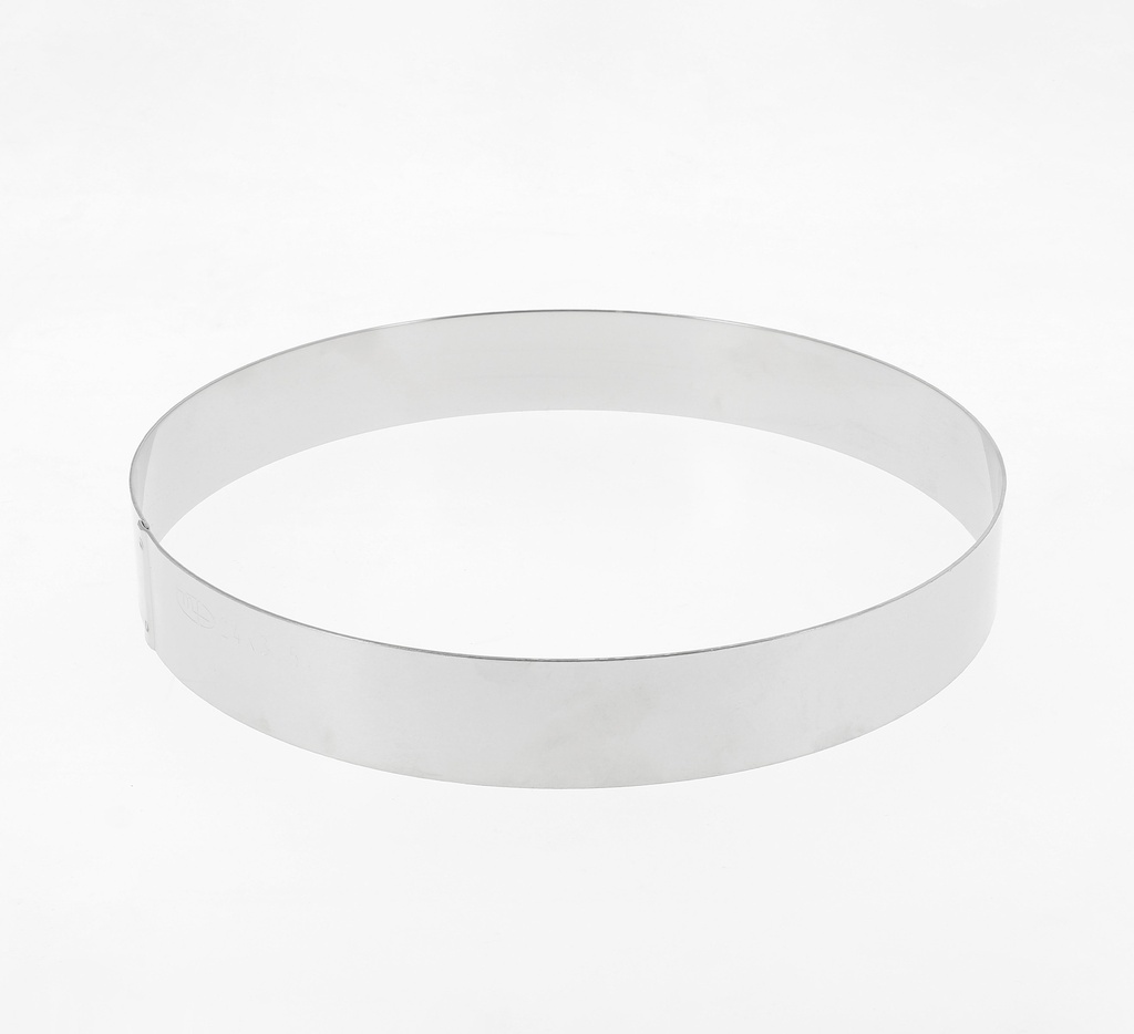 Mallard Ferrière Stainless steel entremet ring — Diameter: 280 mm; Height: 35 mm — 06771