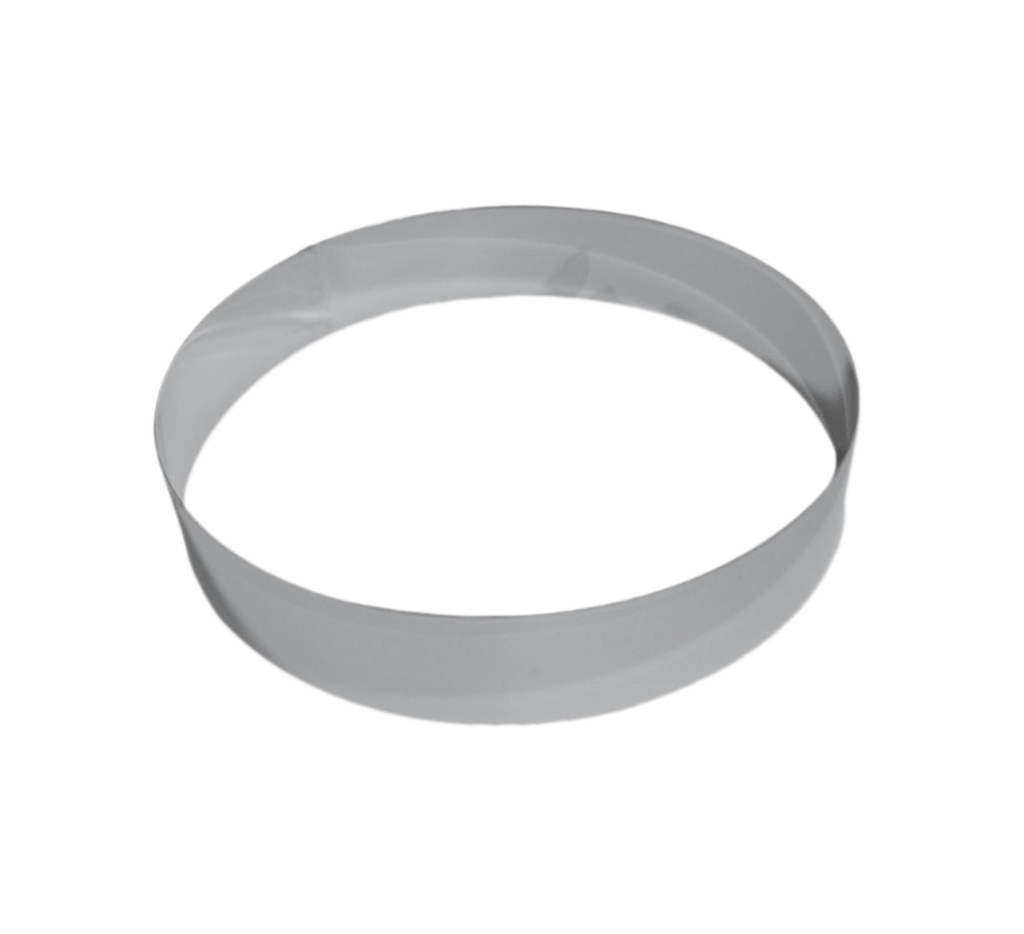 Mallard Ferrière Stainless steel mousse ring — Diameter: 220 mm; Height: 45 mm — 06808