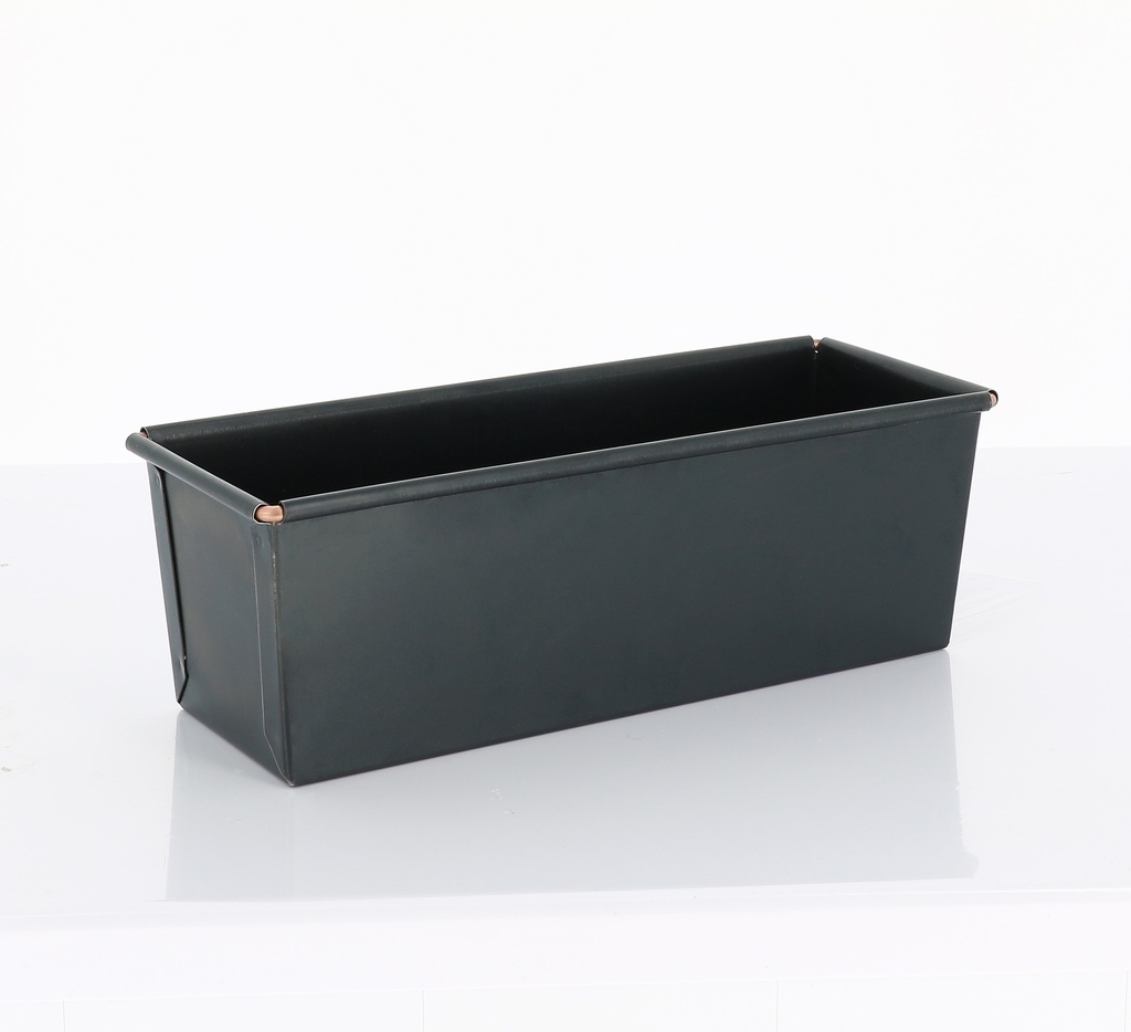 Mallard Ferrière Blue-steel whole-wheat bread pan — Length: 200 mm; Width: 80 mm; Height: 80 mm — 09228