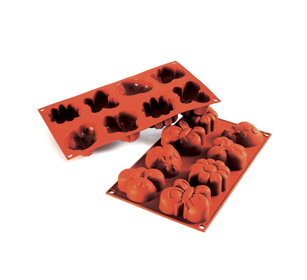 Mallard Ferrière Silicone nature subject moulding sheet — Length: 300 mm; Width: 175 mm — 11077