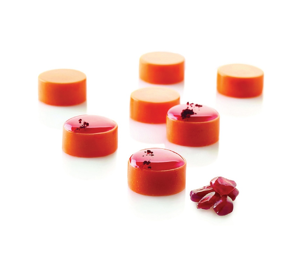 Mallard Ferrière Silicone micro round moulding sheet — Length: 300 mm; Width: 175 mm — 11163