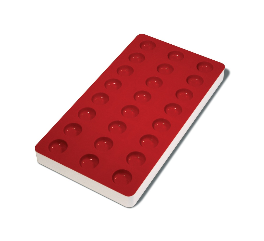 Mallard Ferrière Silicone hemisphere fruit-jelly mould with plastic support — 11207