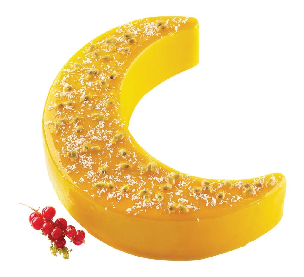 Mallard Ferrière Silicone Moonlight mould — Length: 230 mm; Width: 178 mm; Height: 53 mm — 11606