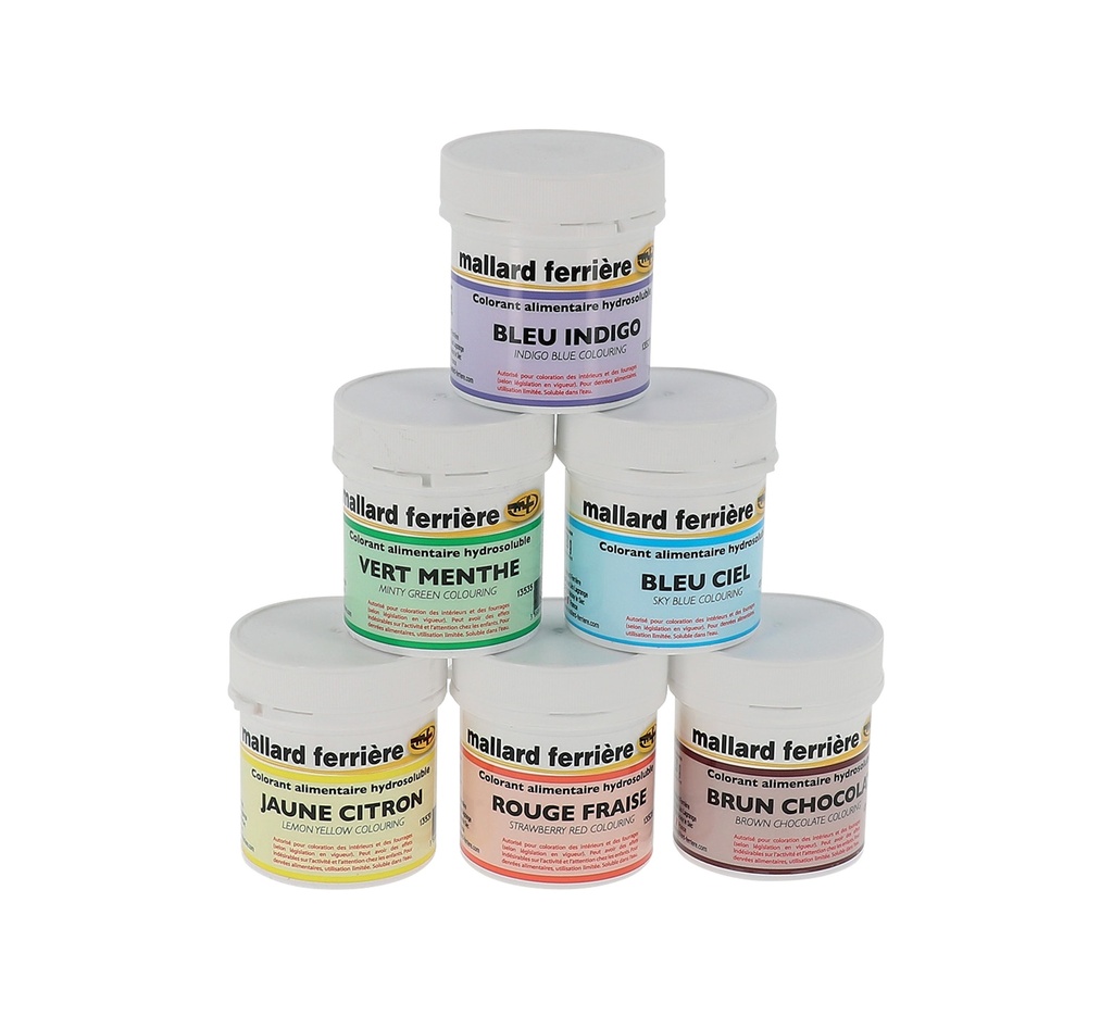 Mallard Ferrière Water-soluble food-colouring powder, sky blue, 20 g — 13526