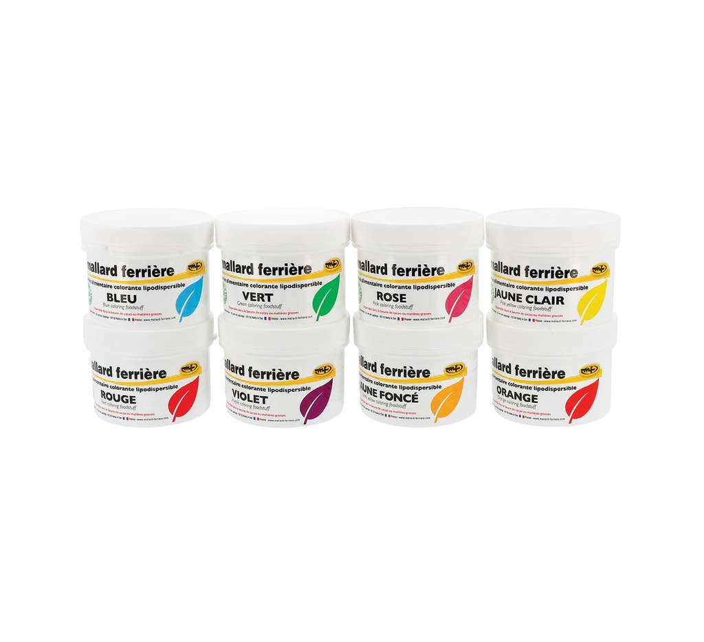 Mallard Ferrière Fat-dispersible colouring foodstuff, red, 100 g — 13635