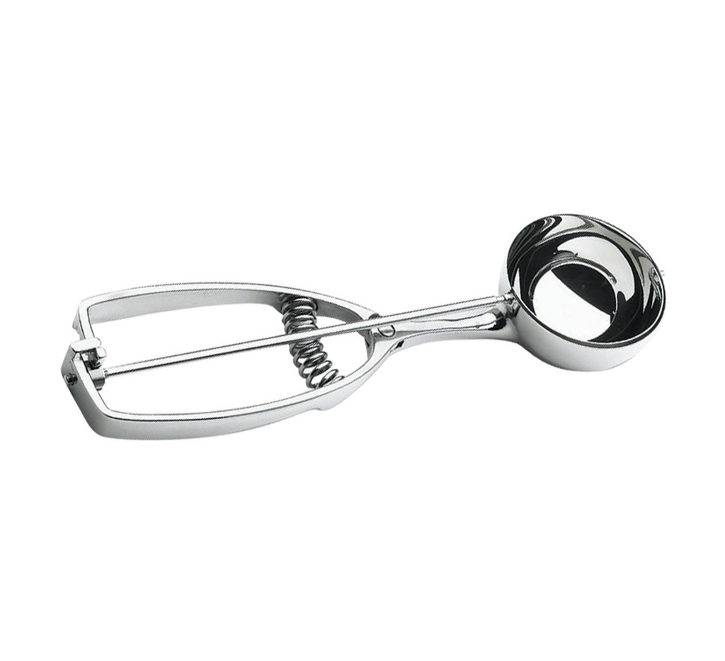 Mallard Ferrière Professional stainless-steel ice-cream scoop, 8 scoops per litre — 14670