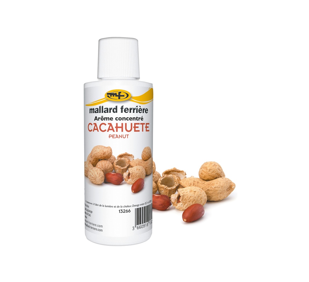Mallard Ferrière Peanut concentrated liquid food flavouring — 125 ml bottle — 13266