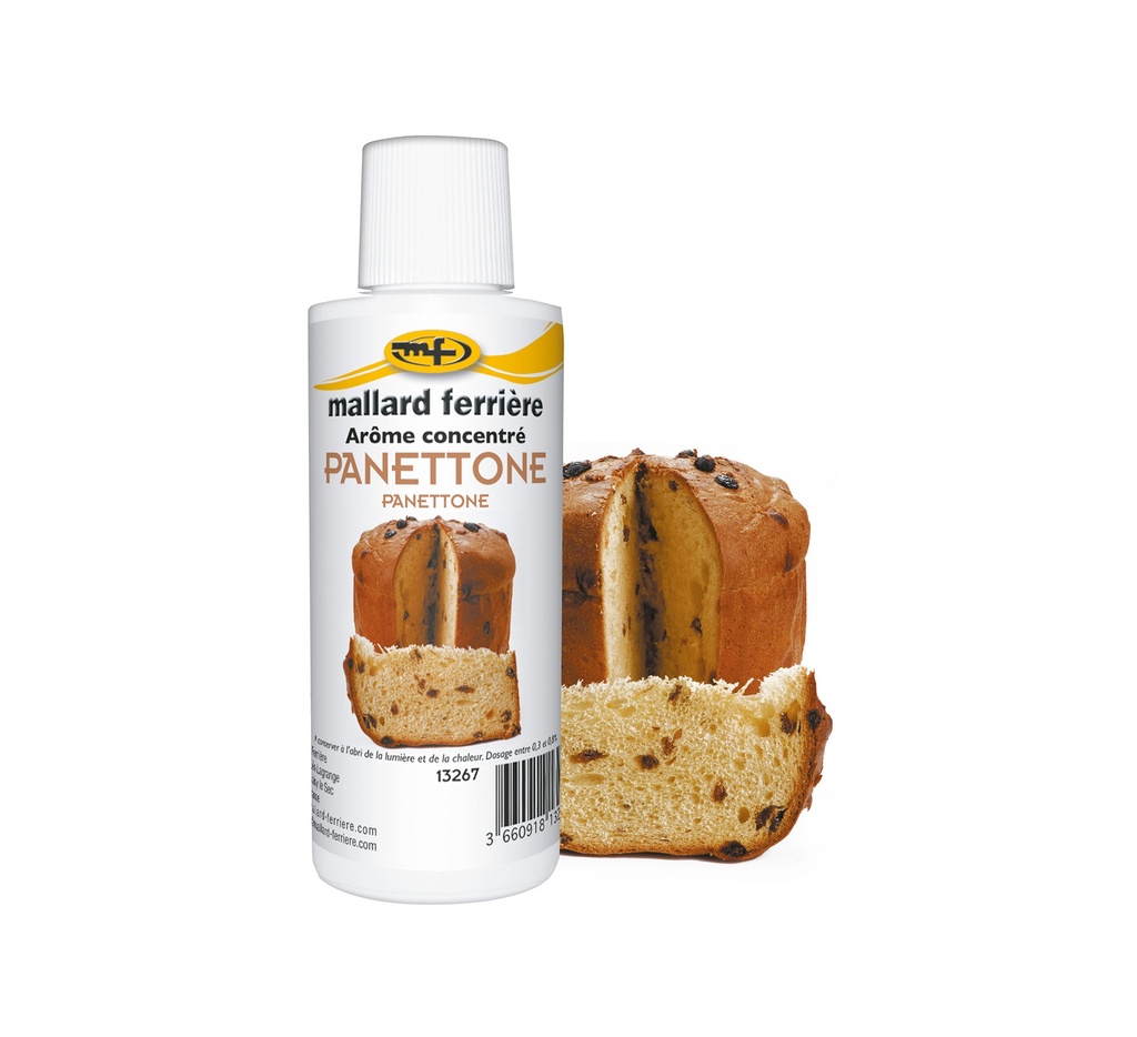 Mallard Ferrière Panettone concentrated liquid food flavouring — 125 ml bottle — 13267