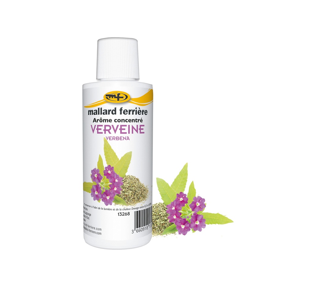 Mallard Ferrière Verbena concentrated liquid food flavouring — 125 ml bottle — 13268