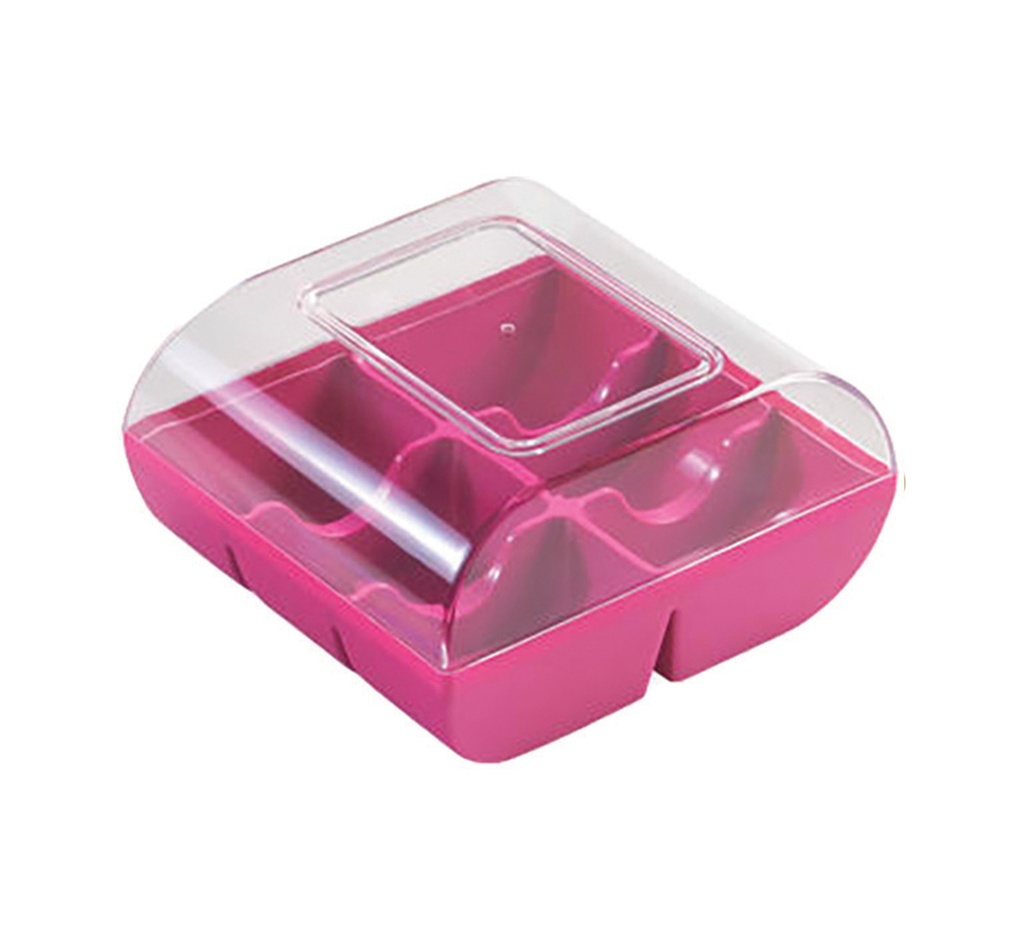 Mallard Ferrière MACADO plastic macaron boxes, pack of 90 — 15120