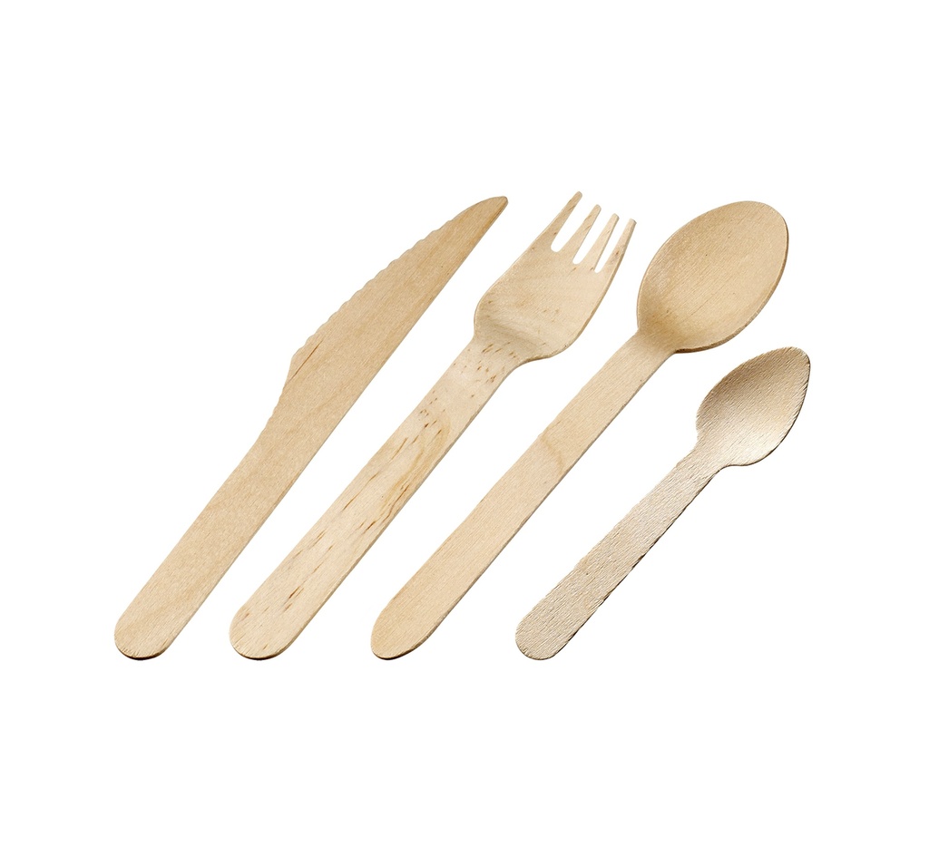 Mallard Ferrière Wooden knives, pack of 50 — 17406