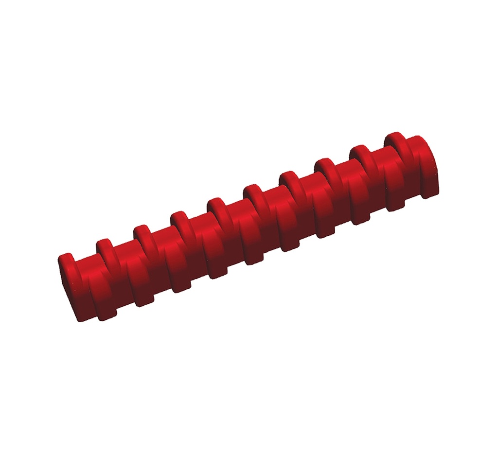 Mallard Ferrière Offset-round plastic Yule-log moulds, pack of 12 — 17783