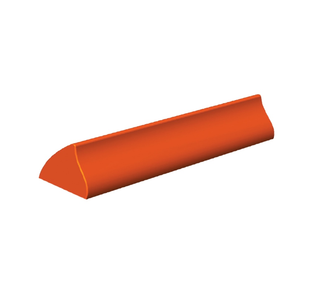 Mallard Ferrière Plastic wave yule-log moulds, pack of 12 — 17797