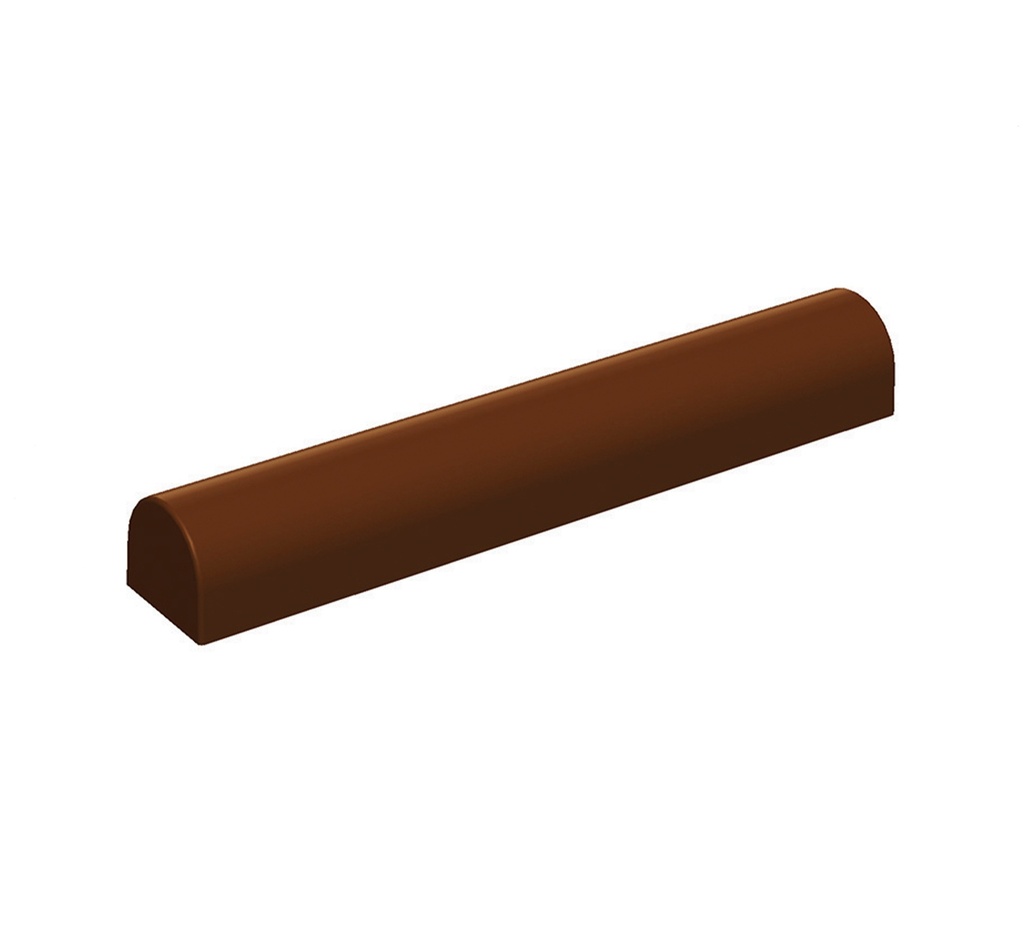 Mallard Ferrière Plastic round medium yule-log moulds, pack of 12 — 17801