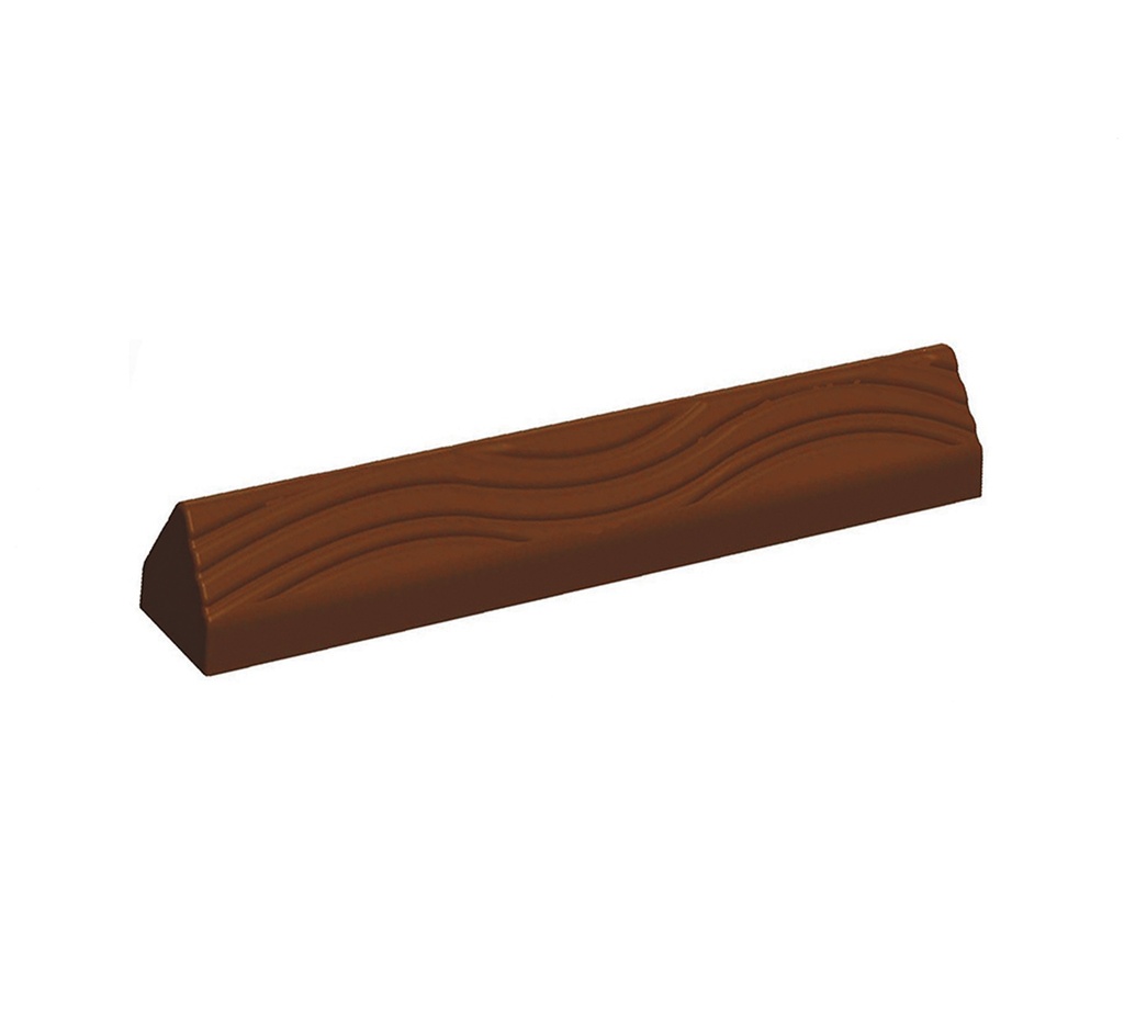 Mallard Ferrière Plastic marbled-triangle yule-log moulds, pack of 12 — 17805