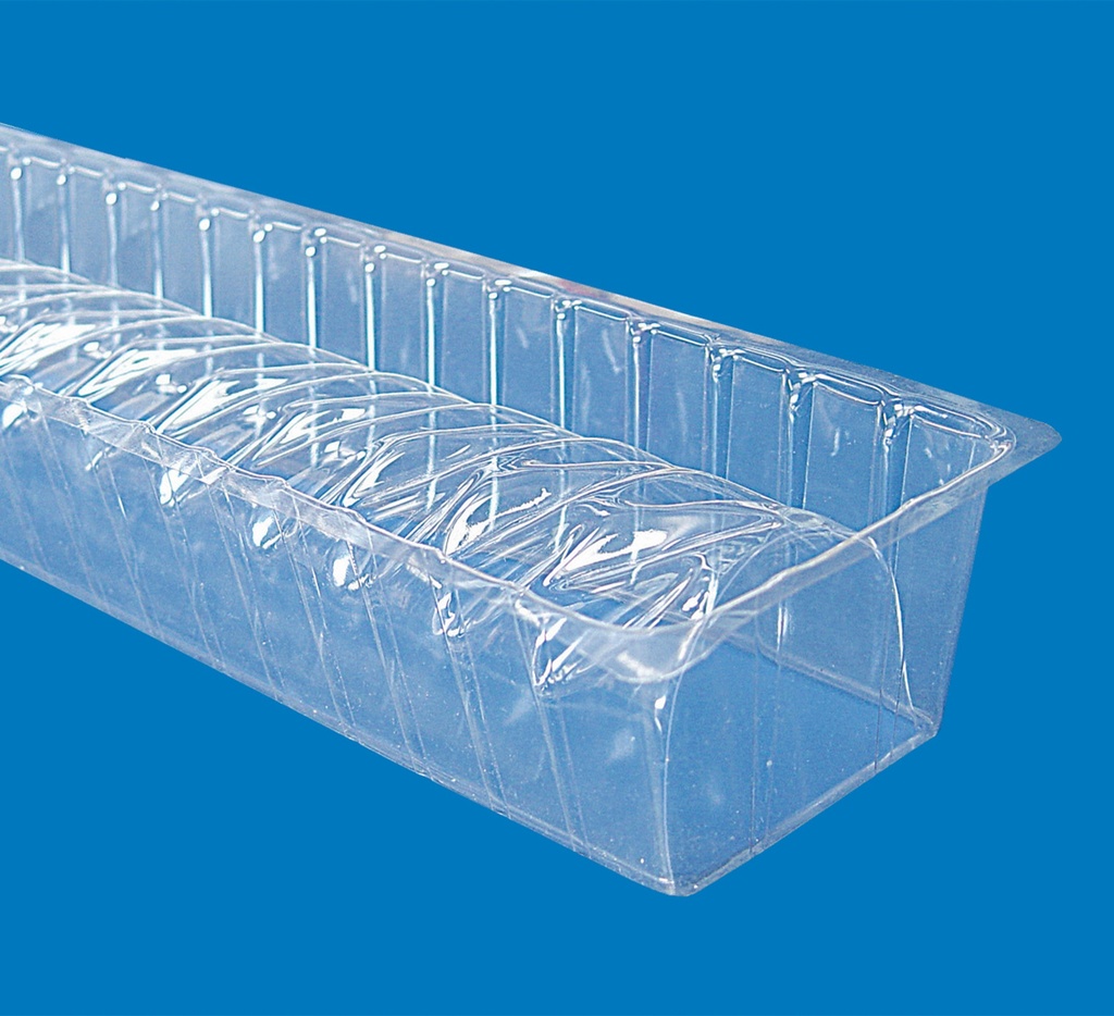 Mallard Ferrière Plastic twisted yule-log moulds, pack of 12 — 17810