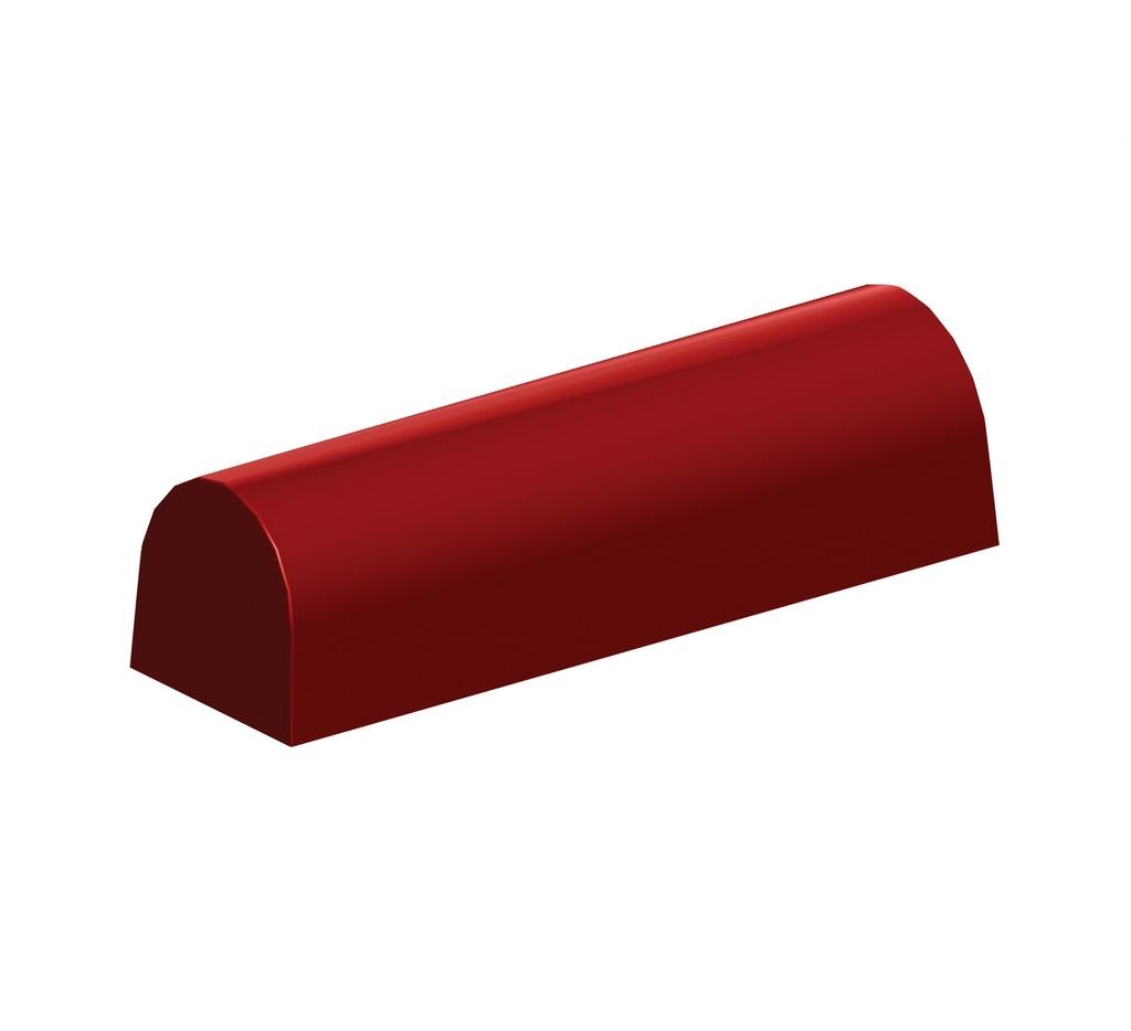 Mallard Ferrière Plastic round large yule-log moulds, pack of 6 — 17830