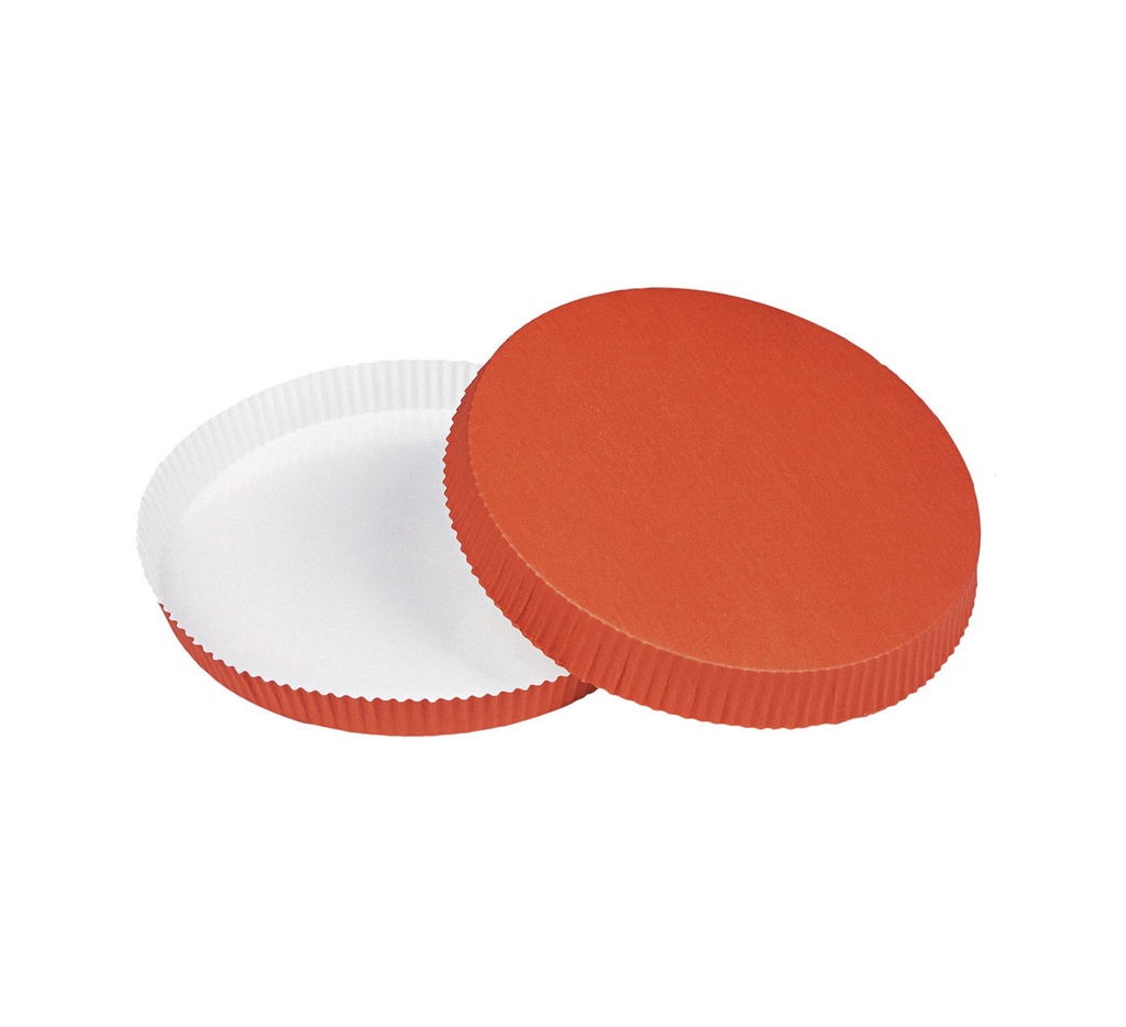 Mallard Ferrière Optima fluted cardboard tart moulds, pack of 60 — 17961