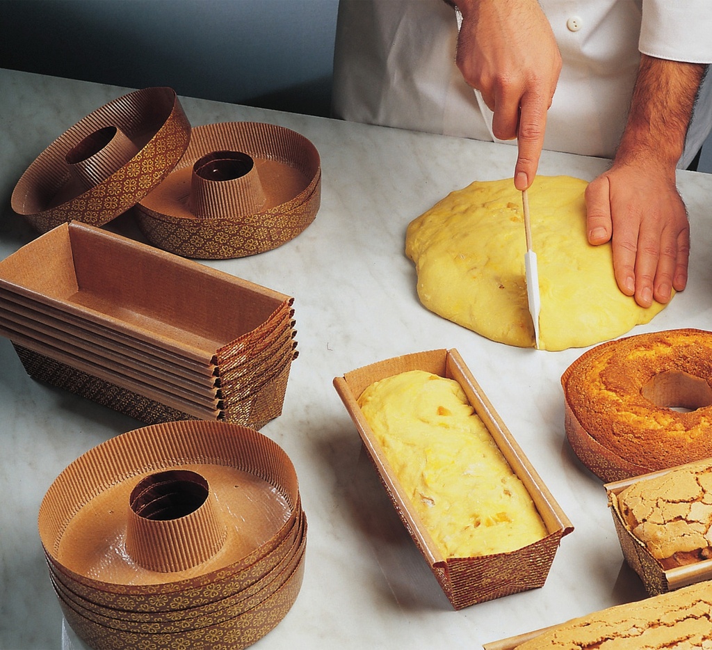 Mallard Ferrière Paper plum-cake mould PM227, pack of 50 — 18007
