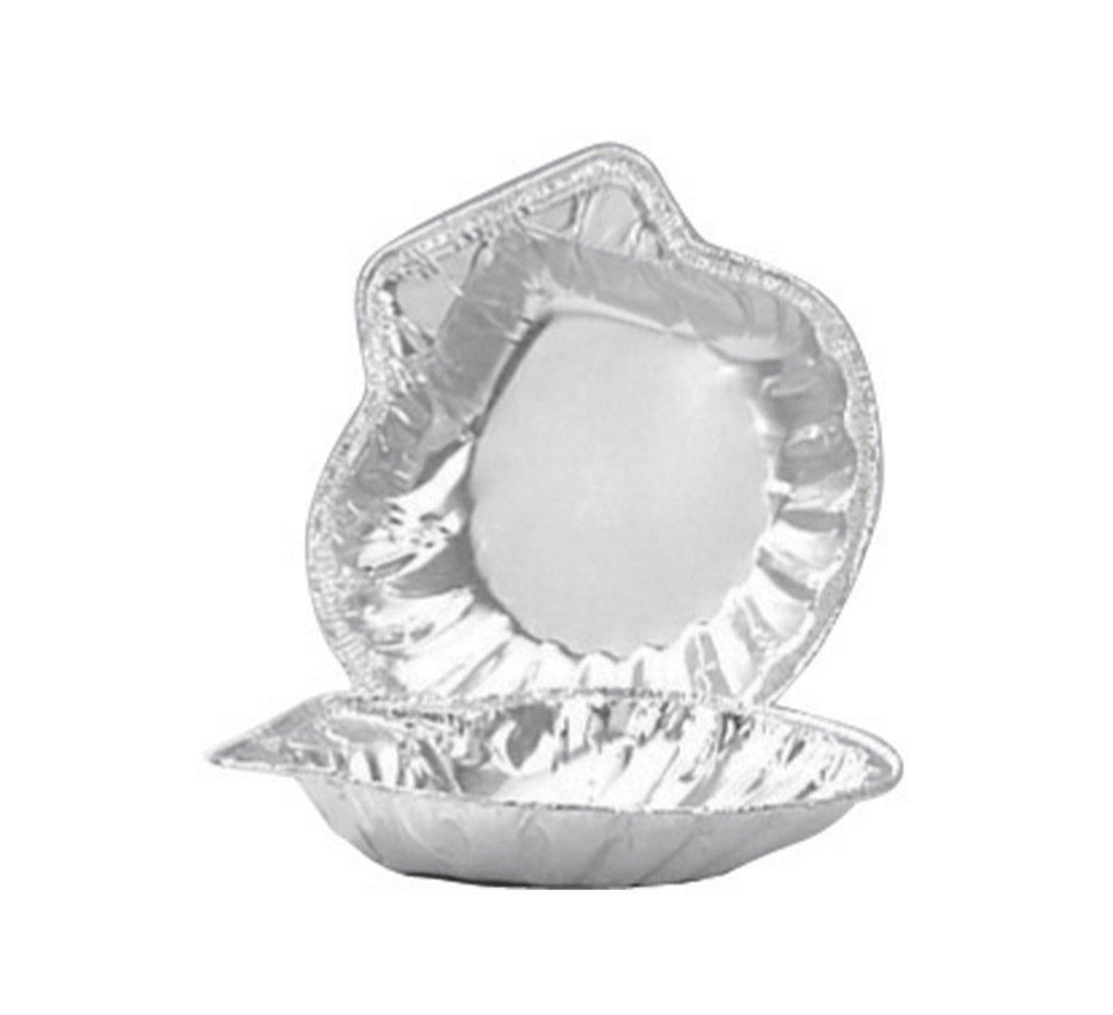 Mallard Ferrière Disposable aluminium scallop-shell mould COP10, pack of 100 — 18323