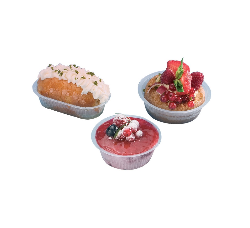 Mallard Ferrière Round plastic baba pastry dishes No1 — 19542