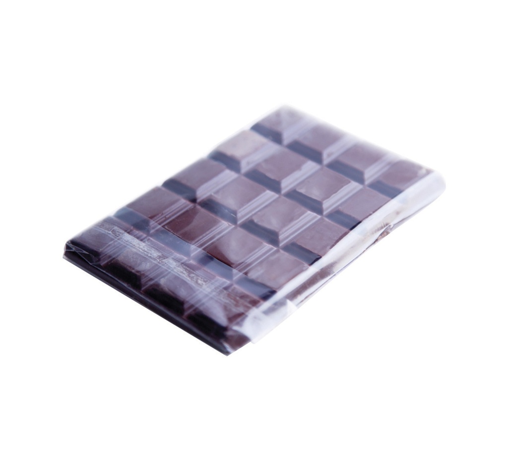 Mallard Ferrière Polypropylene chocolate-bar bags with adhesive flap, pack of 500 — 23165
