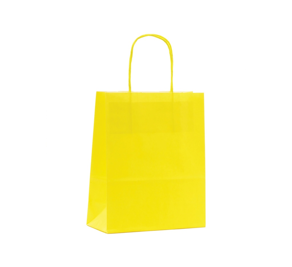 Mallard Ferrière Yellow kraft-paper shopping bags, pack of 50 — 23835