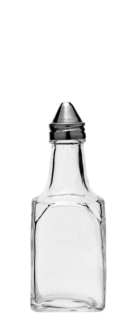 Utopia – Square Vinegar Bottle Stainless Steel Top — C6020-000000-B12048