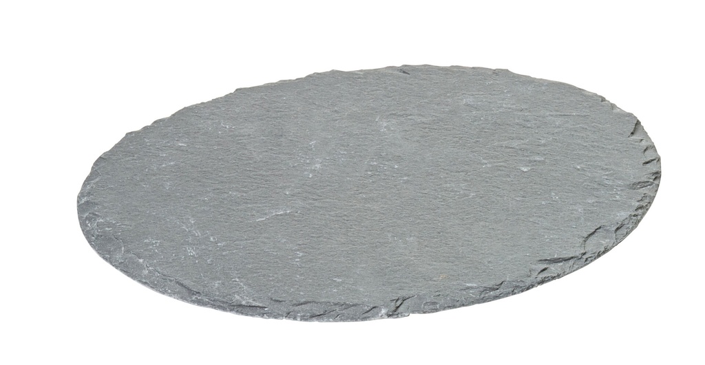 Utopia – Ovoid Slate Platter 8.5 x 7" (22 x 18cm) — CT0039-000000-B01006